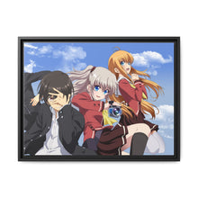 Load image into Gallery viewer, Charlotte (Anime) Main Members Canvas Framed Art Print
