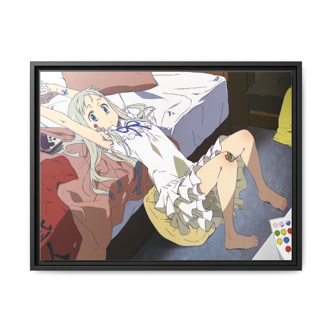 Anohana Canvas Framed Art Print