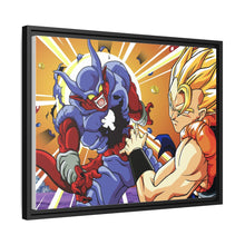 Load image into Gallery viewer, Super Janemba vs Gogeta Canvas Framed Art Print
