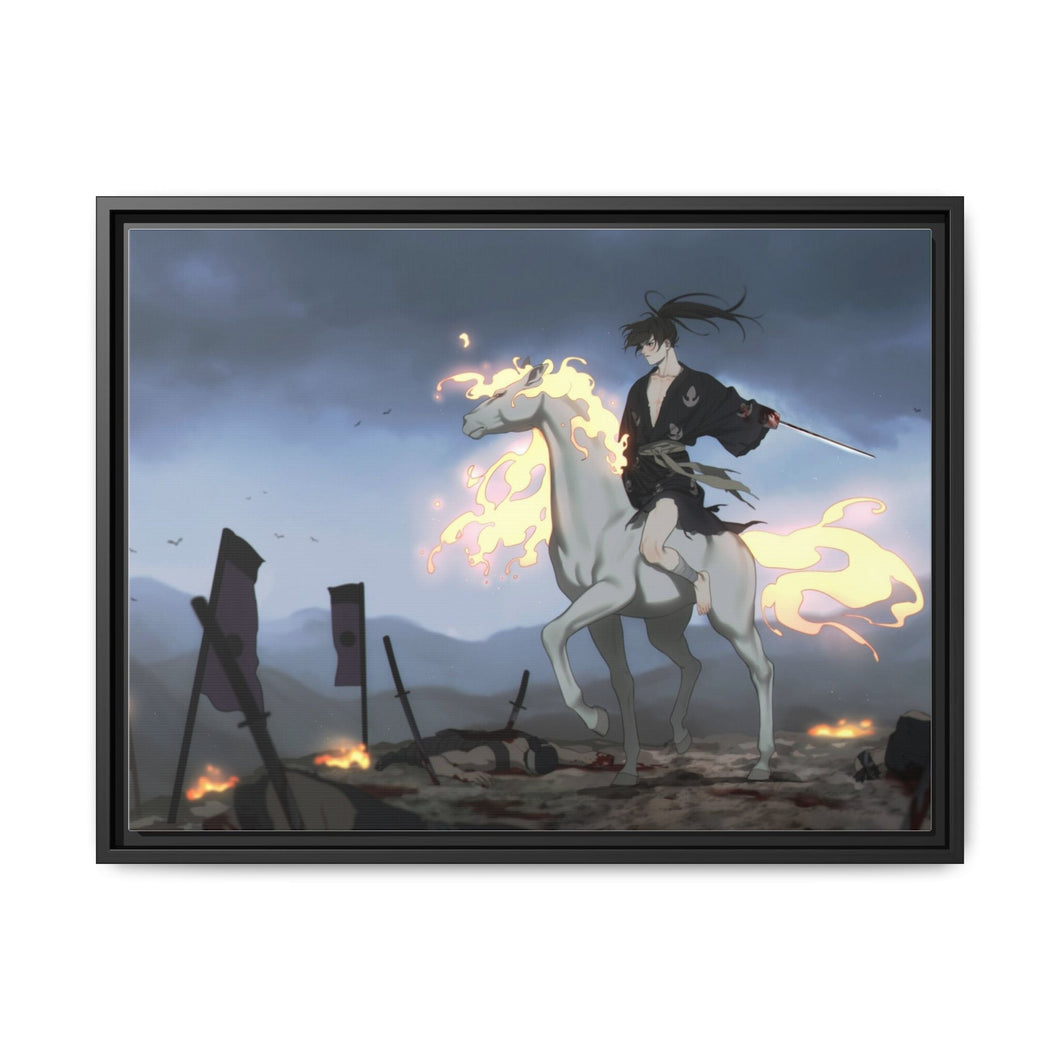 Hyakkimaru Canvas Framed Art Print