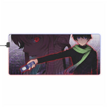 Load image into Gallery viewer, Mirai Nikki Yuno Gasai, Yukiteru Amano RGB LED Mouse Pad (Desk Mat)

