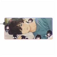 Load image into Gallery viewer, Hyouka Eru Chitanda RGB LED Mouse Pad (Desk Mat)
