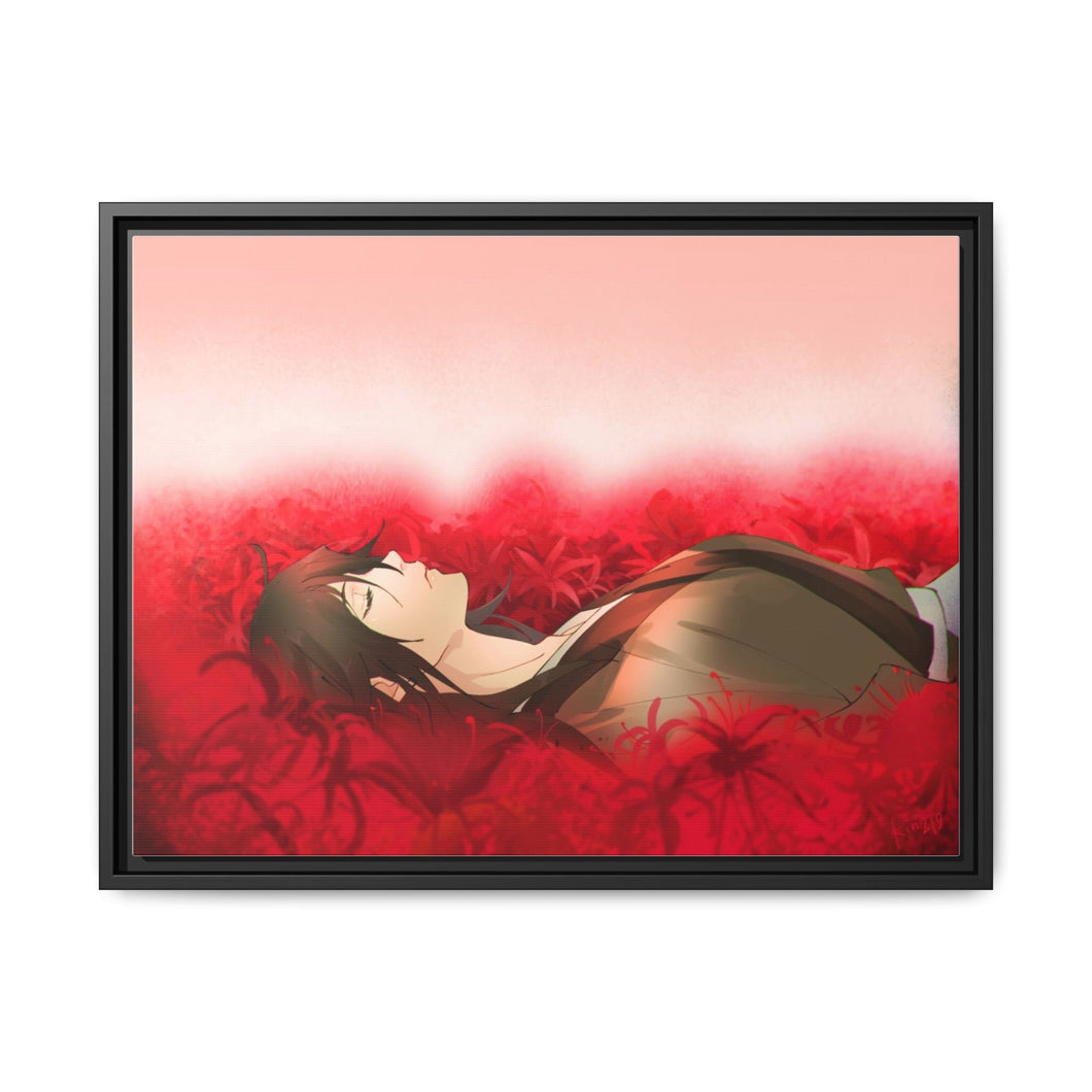 Hyakkimaru Canvas Framed Art Print