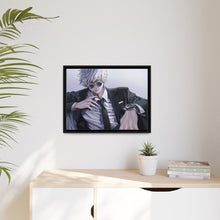 Load image into Gallery viewer, Satoru Gojo Canvas Framed Art Print
