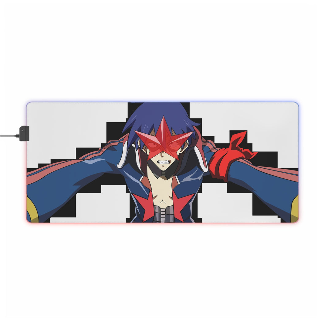 Tengen Toppa Gurren Lagann RGB LED Mouse Pad (Desk Mat)