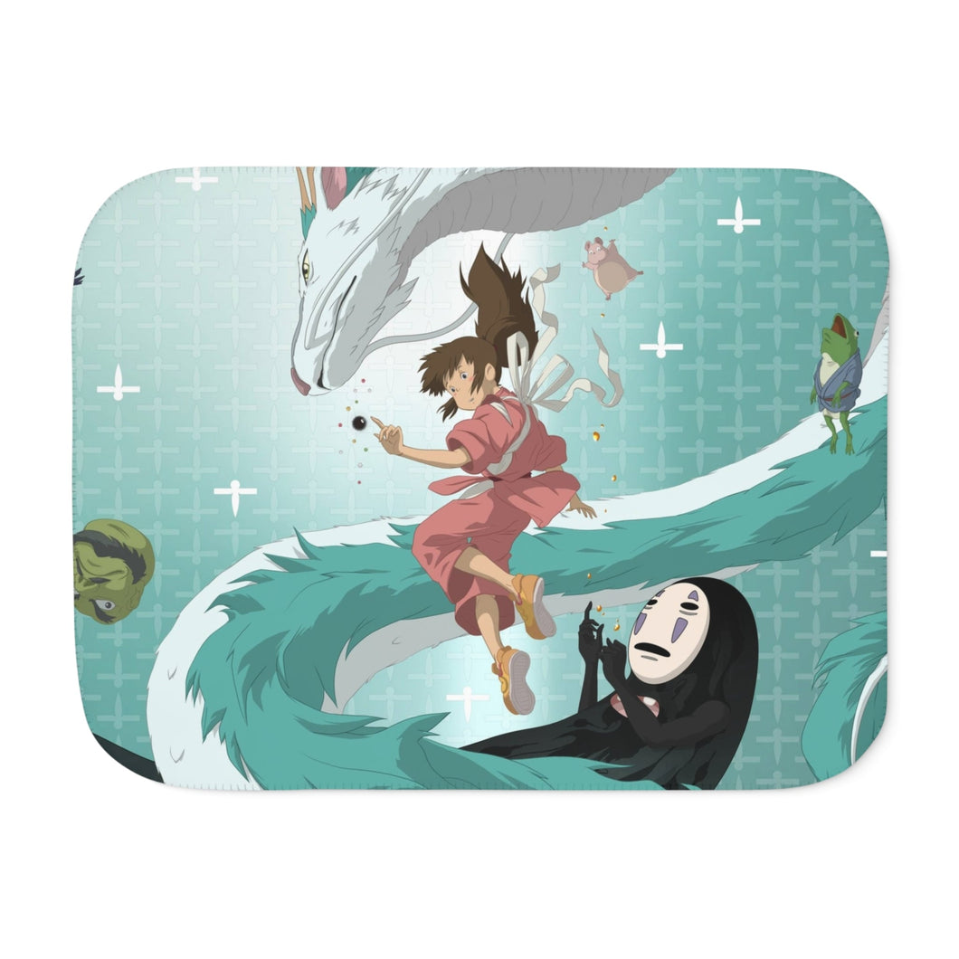 Anime Spirited Away Sherpa Blanket