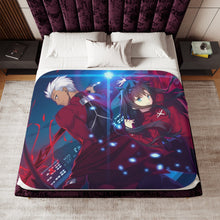 Load image into Gallery viewer, Anime Fate/Stay Night Sherpa Blanket

