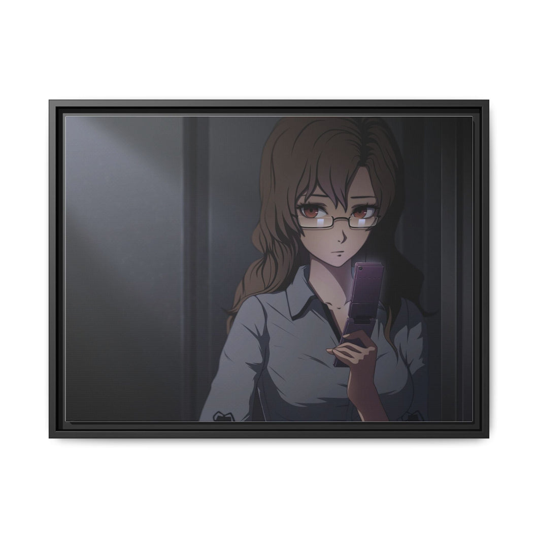 Moeka Kiryuu Canvas Framed Art Print