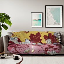 Load image into Gallery viewer, Anime Elfen Liedr Sherpa Blanket
