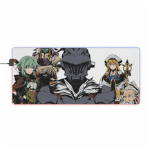 Load image into Gallery viewer, Goblin Slayer Dwarf Shaman, Goblin Slayer, High Elf Archer, Lizard Priest, Priestess RGB LED Mouse Pad (Desk Mat)
