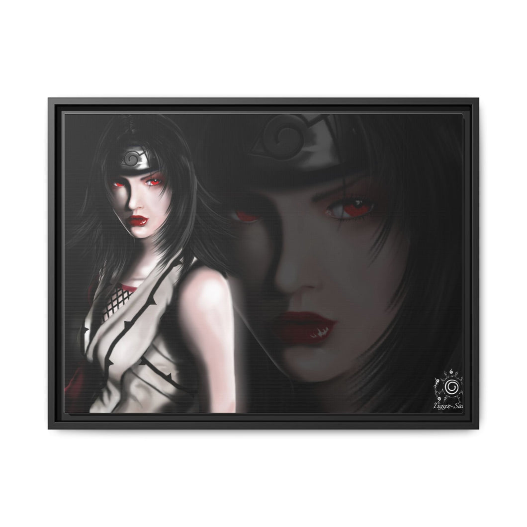 Kurenai Yuhi Canvas Framed Art Print