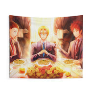 Food Wars: Shokugeki No Soma Indoor Wall Tapestry
