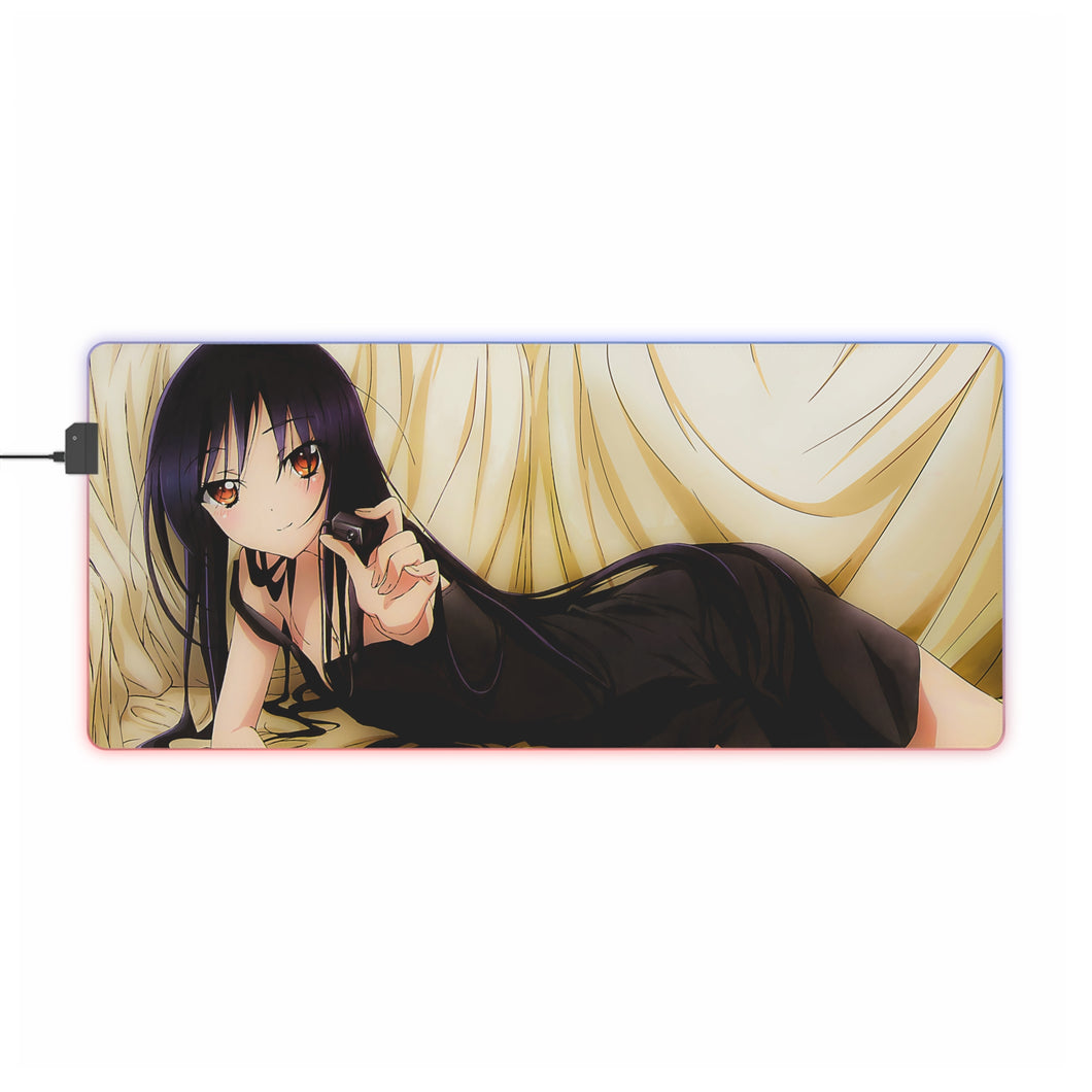 Accel World Kuroyukihime RGB LED Mouse Pad (Desk Mat)