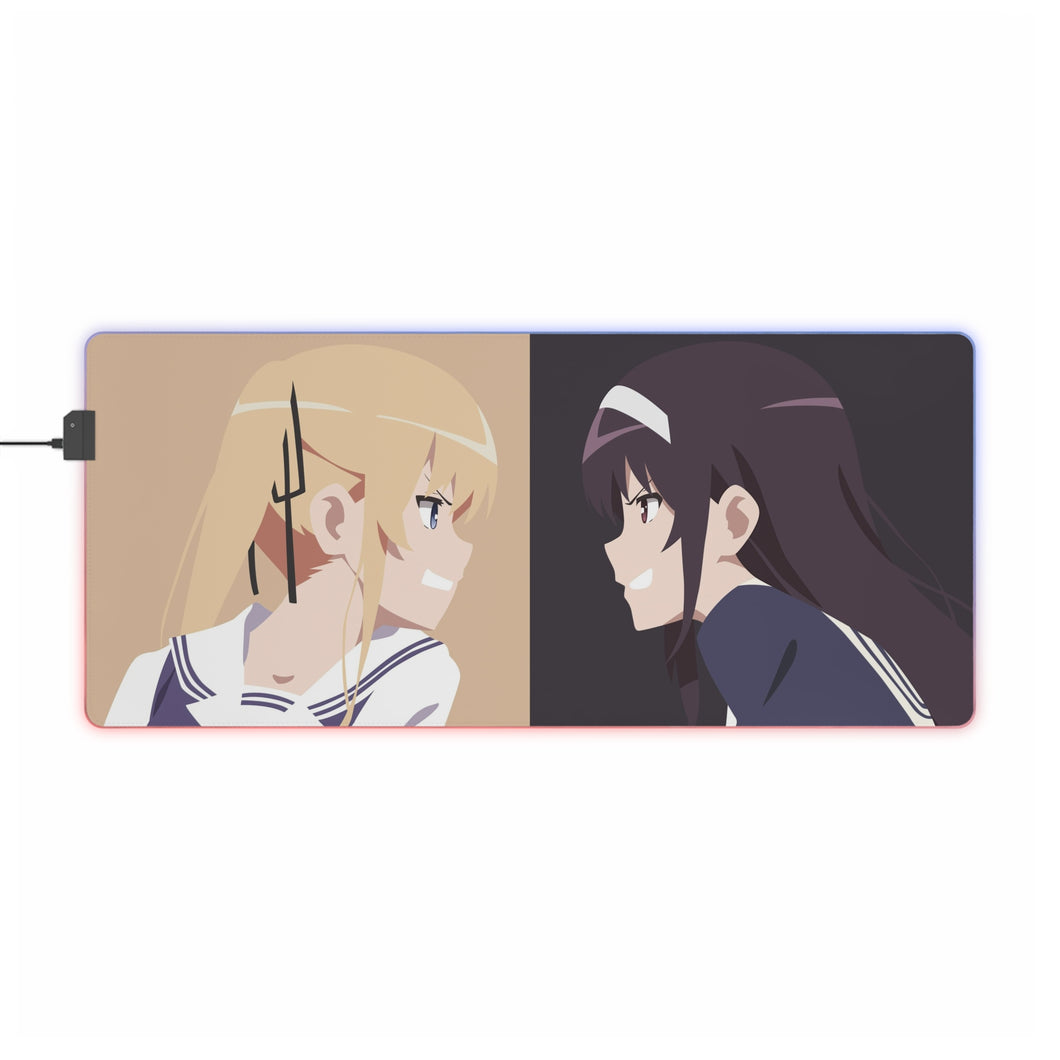 Saekano: How To Raise A Boring Girlfriend RGB LED Mouse Pad (Desk Mat)
