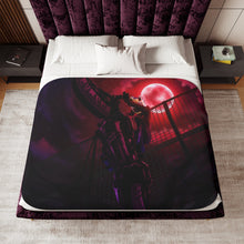 Load image into Gallery viewer, Durarara!! Celty Sturluson Sherpa Blanket
