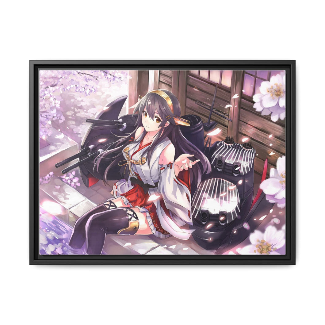 Anime Kantai Collection Canvas Framed Art Print