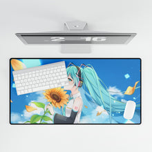 Load image into Gallery viewer, Hatsune Miku Mouse Pad (Desk Mat)
