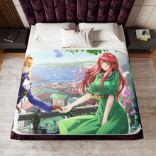 Load image into Gallery viewer, Violet Evergarden Sherpa Blanket
