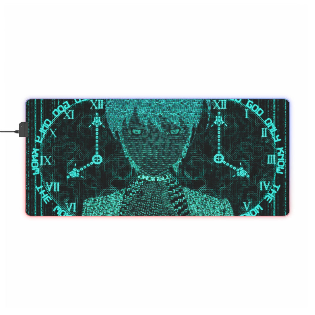 The World God Only Knows RGB LED Mouse Pad (Desk Mat)