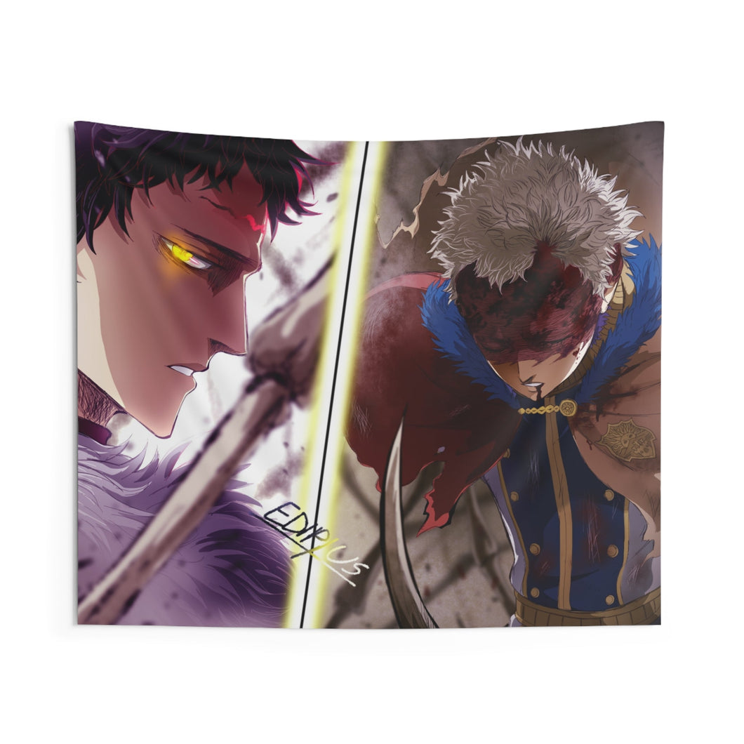 Black Clover Indoor Wall Tapestry