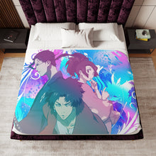 Load image into Gallery viewer, Anime Samurai Champloo Sherpa Blanket
