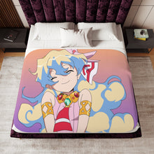 Load image into Gallery viewer, Anime Tengen Toppa Gurren Lagann Sherpa Blanket
