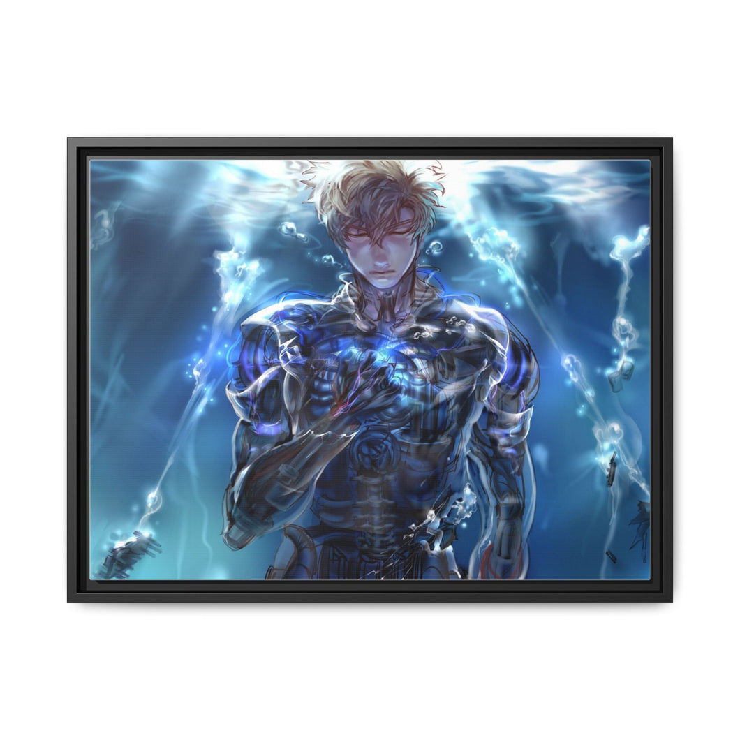 Genos Canvas Framed Art Print
