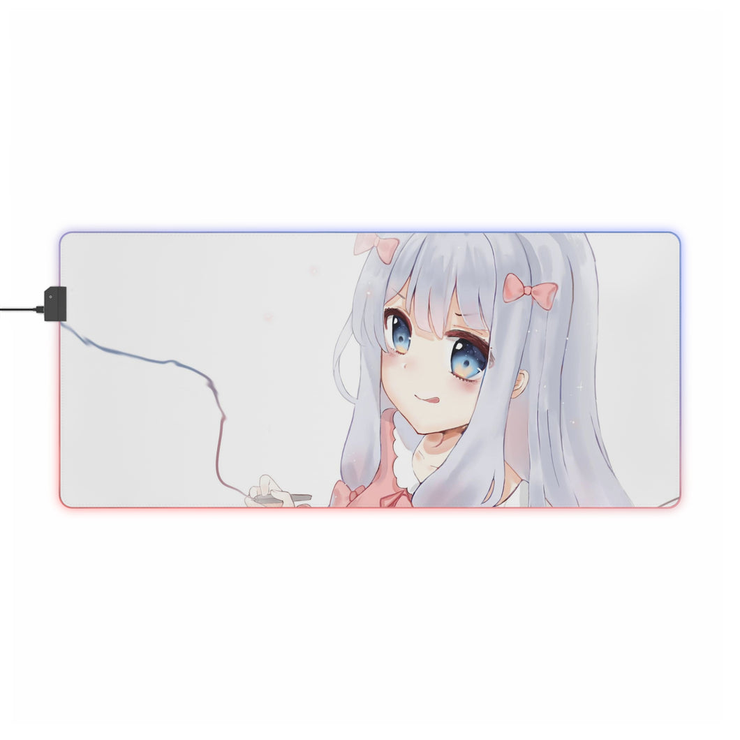 EroManga-Sensei RGB LED Mouse Pad (Desk Mat)