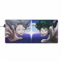 Load image into Gallery viewer, My Hero Academia Izuku Midoriya RGB LED Mouse Pad (Desk Mat)
