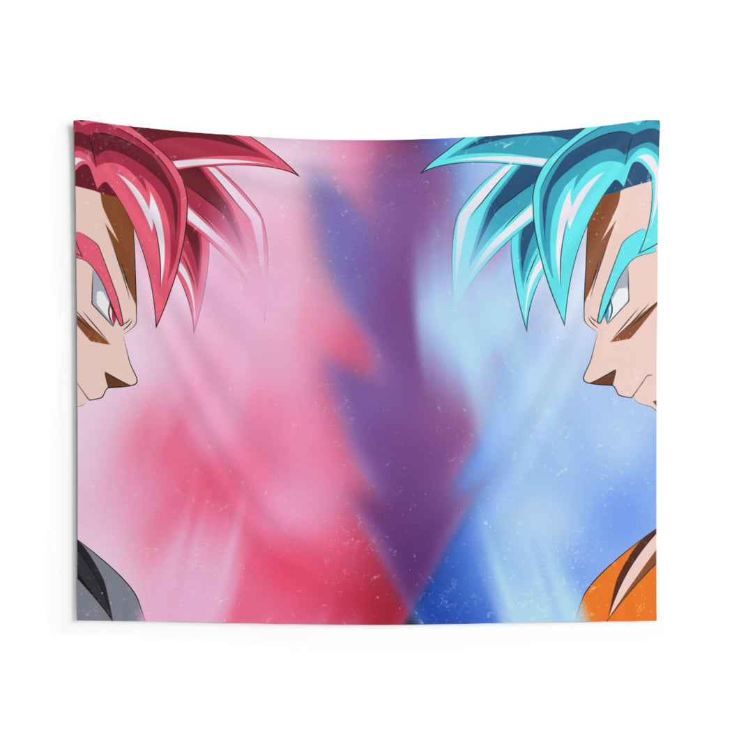 Rose VS Blue Indoor Wall Tapestry
