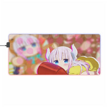 Load image into Gallery viewer, Kanna Kamui kobayashi-san chi no maid dragon RGB LED Mouse Pad (Desk Mat)
