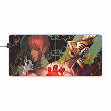 Load image into Gallery viewer, Anime Chainsaw Man RGB LED Mouse Pad (Desk Mat)
