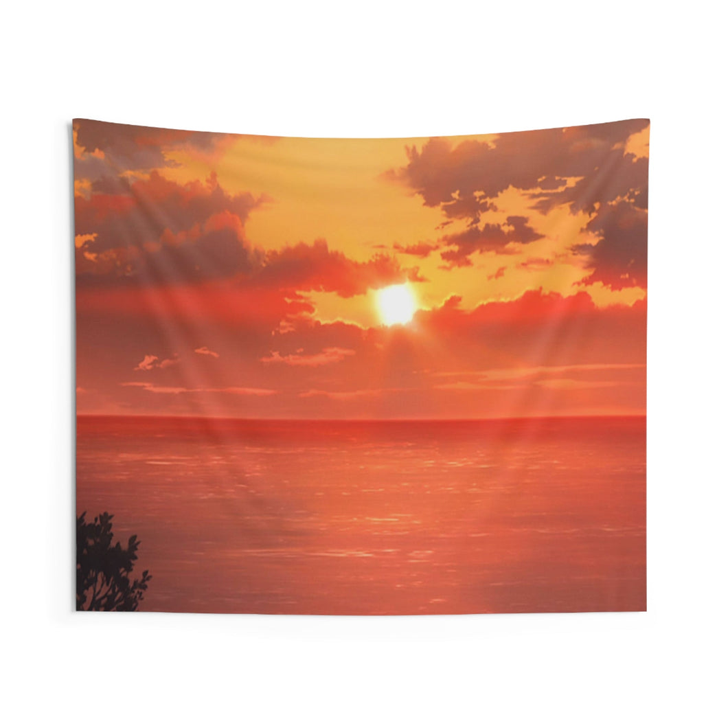 Beach Sunset Indoor Wall Tapestry
