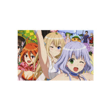 Load image into Gallery viewer, Amagi Brilliant Park Isuzu Sento, Seiya Kanie, Latifa Fleuranza, Sylphy, Moffle Rug
