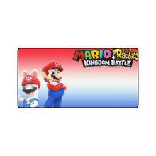 Load image into Gallery viewer, Mario + Rabbids Kingdom Battle Mario &amp; Rabbid Mario Mouse Pad (Desk Mat)

