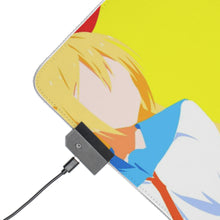 Load image into Gallery viewer, Nisekoi Chitoge Kirisaki RGB LED Mouse Pad (Desk Mat)

