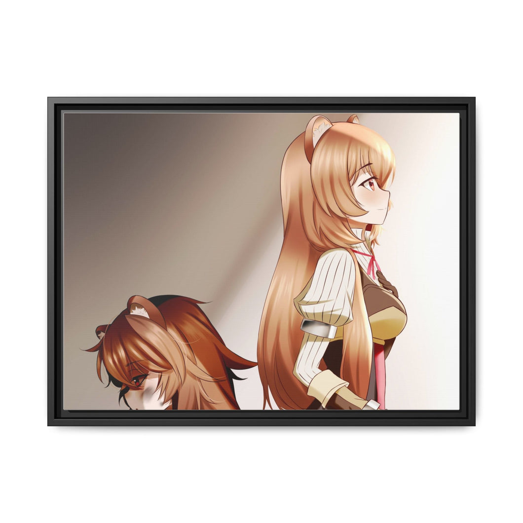 Raphtalia Canvas Framed Art Print