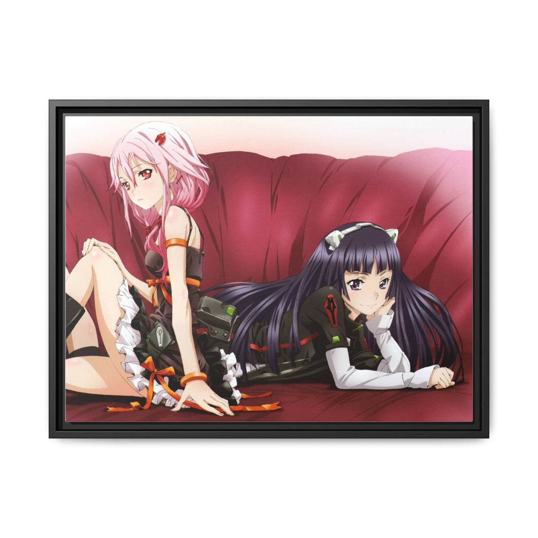 Anime Guilty Crown Canvas Framed Art Print