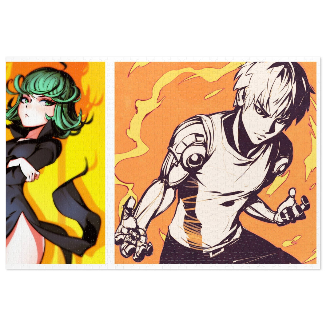 Saitama, Tatsumaki and Genos Jigsaw Puzzle