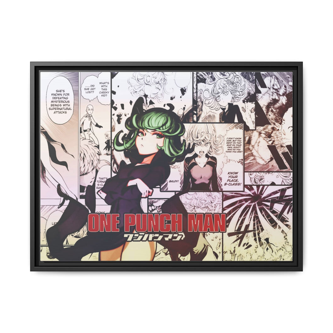 Anime One-Punch Man Canvas Framed Art Print