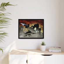 Load image into Gallery viewer, Anime FullMetal Alchemistr Canvas Framed Art Print
