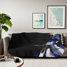 Load image into Gallery viewer, Anime Fate/Stay Nightr Sherpa Blanket
