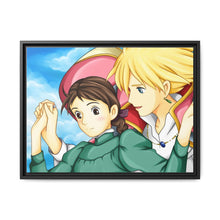 Load image into Gallery viewer, Anime Howl&#39;s Moving Castle Canvas Framed Art Print

