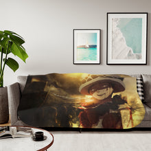 Load image into Gallery viewer, Trafalgar Law Sherpa Blanket
