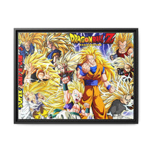 Load image into Gallery viewer, Dragon Ball Z Super Saiyajin 3 Canvas Framed Art Print
