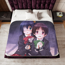 Load image into Gallery viewer, Anime Love, Chuni Sherpa Blanket
