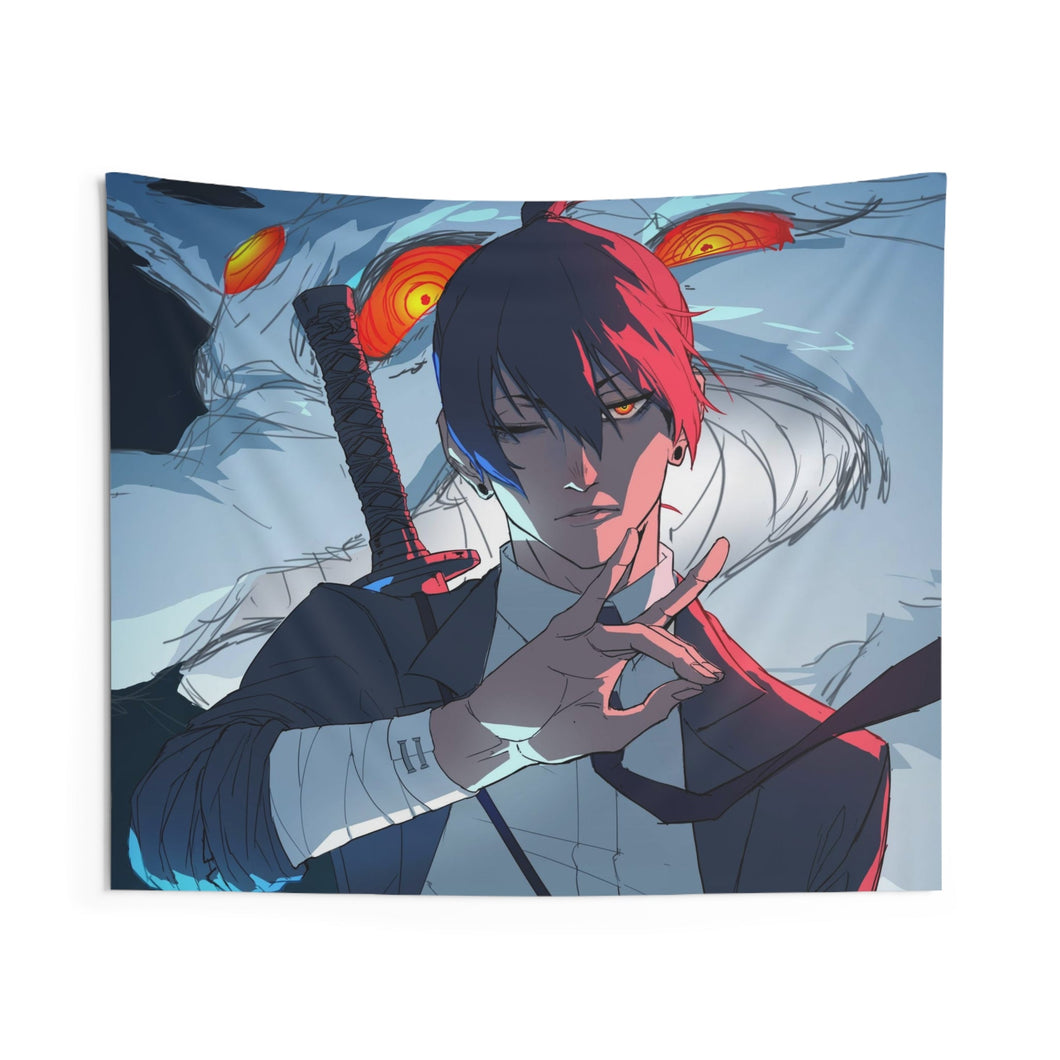 Anime Chainsaw Man Indoor Wall Tapestry