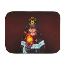 Load image into Gallery viewer, Fire Force Sherpa Blanket
