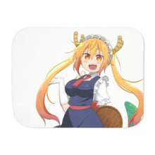 Load image into Gallery viewer, Miss Kobayashi&#39;s Dragon Maid Sherpa Blanket
