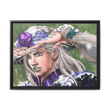 Load image into Gallery viewer, JoJo&#39;s Bizarre Adventure: Steel Ball Run - Gyro Zeppeli Canvas Framed Art Print
